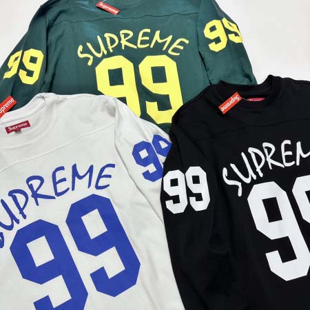 2025年6月12日入荷新作99T SUPREME SS24 99 LS TEE S-XL 誕生日プレゼント/男女兼用/高品質/正規品と同じ人気/16工場