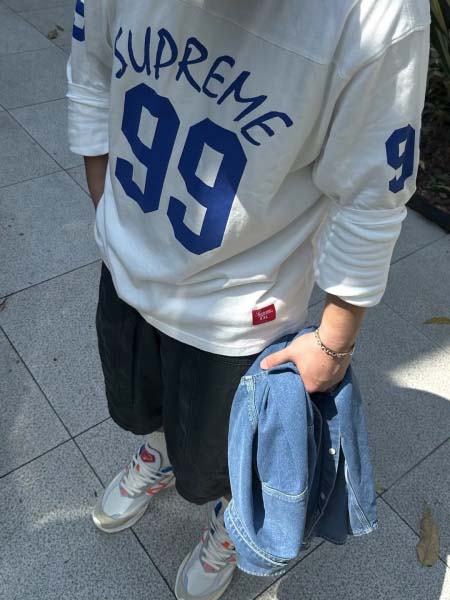 2025年6月12日入荷新作  99T SUPREME SS24 99 LS TEE S-XL 誕生日プレゼント/男女兼用/高品質/正規品と同じ人気/16工場