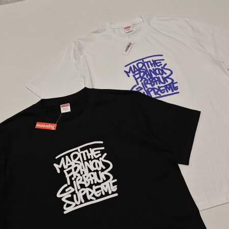 2025年6月13日入荷新作Supreme X Marithé + Franois Girbaud  SS25 Tee  S- XL誕生日プレゼント/男女兼用/高品質/正規品と同じ人気/16工場