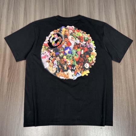 2025年6月13日入荷新作STUSSY 23SS PLUSH TEE logo 8 Tee  S-XL誕生日プレゼント/男女兼用/高品質/正規品と同じ人気/16工場