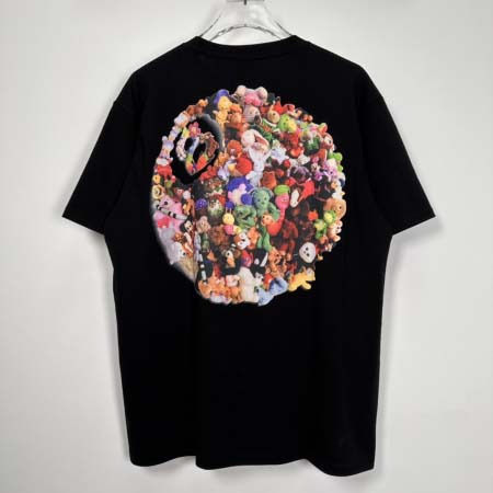2025年6月13日入荷新作STUSSY 23SS PLUSH TEE logo 8 Tee  S-XL誕生日プレゼント/男女兼用/高品質/正規品と同じ人気/16工場