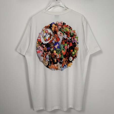 2025年6月13日入荷新作STUSSY 23SS PLUSH TEE logo 8 Tee  S-XL誕生日プレゼント/男女兼用/高品質/正規品と同じ人気/16工場