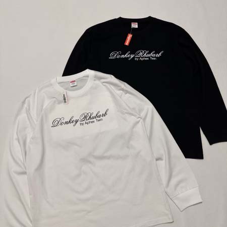 2025年6月13日入荷新作T Supreme X Aphex Twin  SS25 Donkey Rhubard L/S TEE  S-XL    誕生日プレゼント/男女兼用/高品質/正規品と同じ人気/16工場