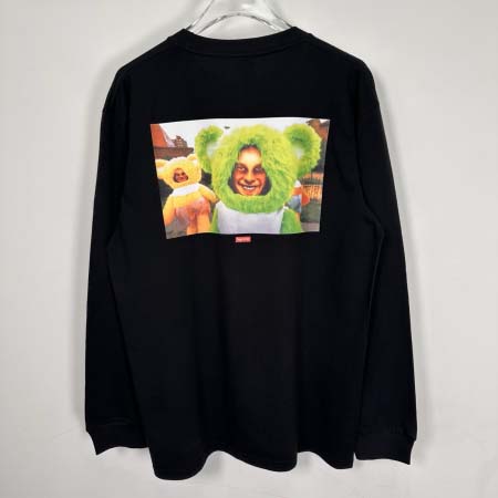 2025年6月13日入荷新作T Supreme X Aphex Twin  SS25 Donkey Rhubard L/S TEE  S-XL    誕生日プレゼント/男女兼用/高品質/正規品と同じ人気/16工場