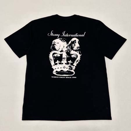 2025年6月13日入荷新作T STUSSY SS25 DOG CROWN TEE  S- XL    誕生日プレゼント/男女兼用/高品質/正規品と同じ人気/16工場
