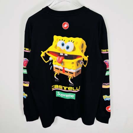 2025年6月14日入荷新作T SUPREME SS25 SPONGEBOB CASTELLI RACING L/S TEE S-XL  誕生日プレゼント/男女兼用/高品質/正規品と同じ人気/16工場