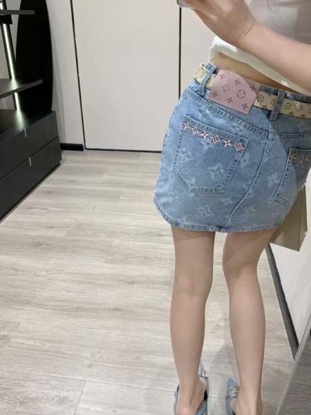 2025年6月16日入荷春夏新作Louis Vuittonデニムスカートファッション/誕生日プレゼント/贈り物 can工場