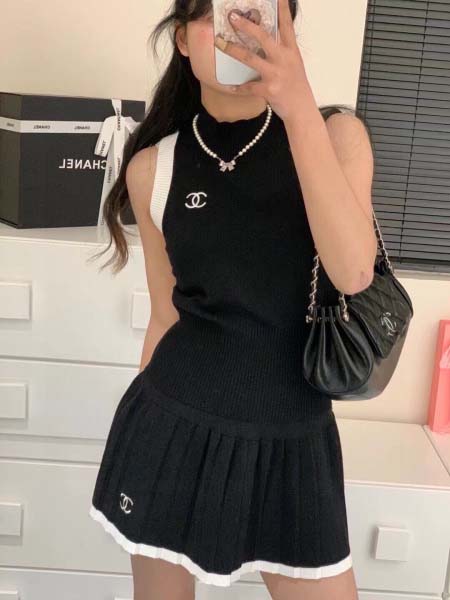 2025年6月18日入荷春夏新作CHANELセット上下ファッション/誕生日プレゼント/贈り物 can工場