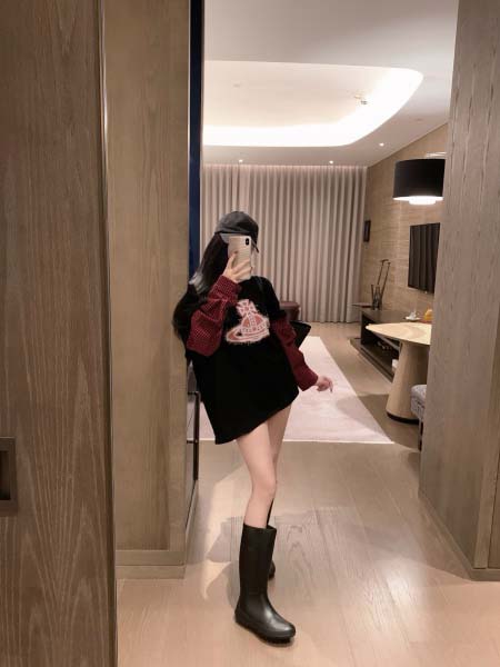 2025年6月18日入荷春夏新作vivienne長袖 Tシャツファッション/誕生日プレゼント/贈り物 can工場