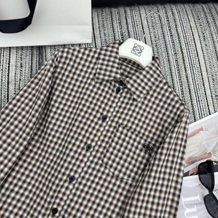 2025年6月18日入荷春夏新作LOEWE長袖 シャツファッション/誕生日プレゼント/贈り物 can工場