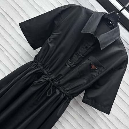 2025年6月18日入荷春夏新作Pradaワンピースファッション/誕生日プレゼント/贈り物 can工場