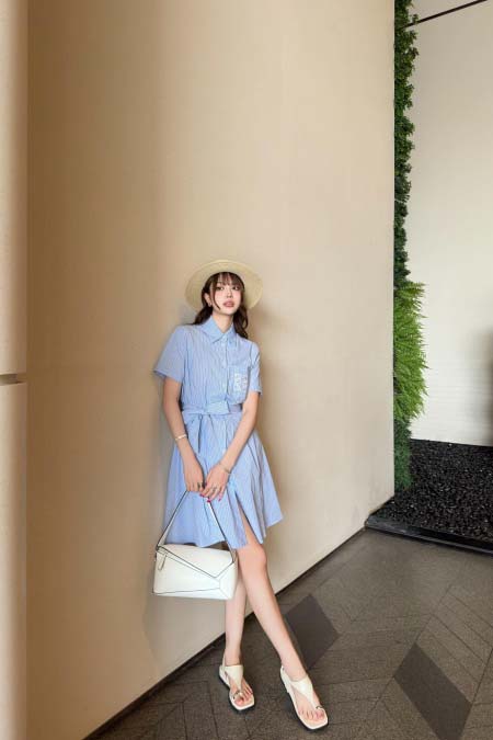 2025年6月18日入荷春夏新作Loeweワンピースファッション/誕生日プレゼント/贈り物 can工場