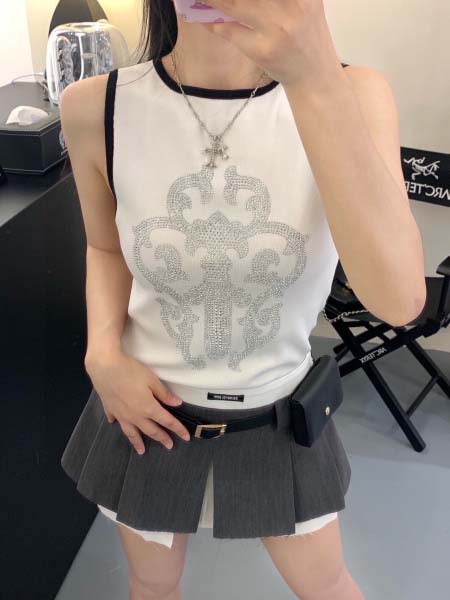 2025年6月18日入荷春夏新作Chrome heartsタンクトップファッション/誕生日プレゼント/贈り物 can工場