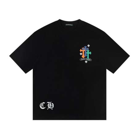 2025年6月19日入荷新作Chrome hearts 半袖 Tシャツ★人気商品★/ファッションの流行/贈り物/HJ工場S-XL