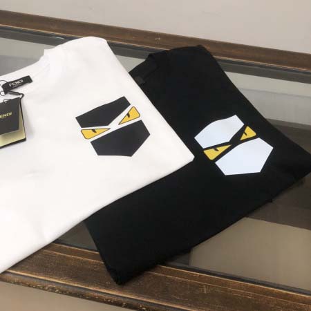 2025年6月20日入荷新作FENDI 半袖 Tシャツ★人気商品★/ファッションの流行/贈り物/HJ工場S-XXL