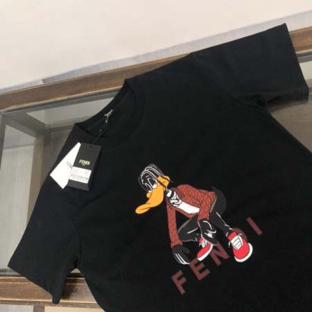 2025年6月20日入荷新作FENDI 半袖 Tシャツ★人気商品★/ファッションの流行/贈り物/HJ工場S-XXL