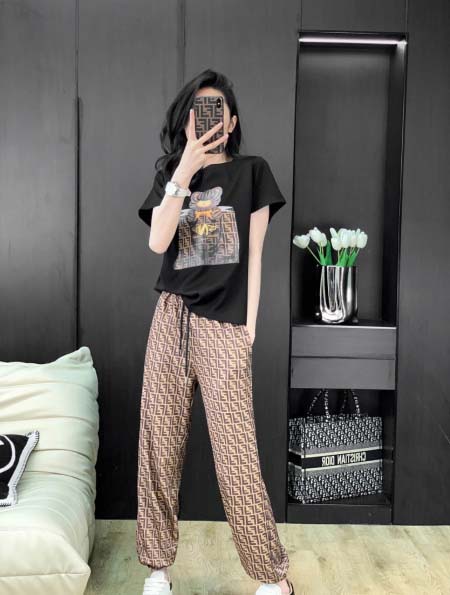 2025年6月20日入荷新作FENDI 半袖 Tシャツ★人気商品★/ファッションの流行/贈り物/HJ工場S-XXL