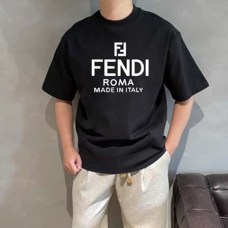2025年6月20日入荷新作FENDI 半袖 Tシャツ★人気商品★/ファッションの流行/贈り物/HJ工場S-XXL
