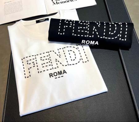 2025年6月20日入荷新作FENDI 半袖 Tシャツ★人気商品★/ファッションの流行/贈り物/HJ工場S-XXL
