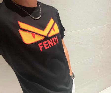 2025年6月20日入荷新作FENDI 半袖 Tシャツ★人気商品★/ファッションの流行/贈り物/HJ工場S-XXL