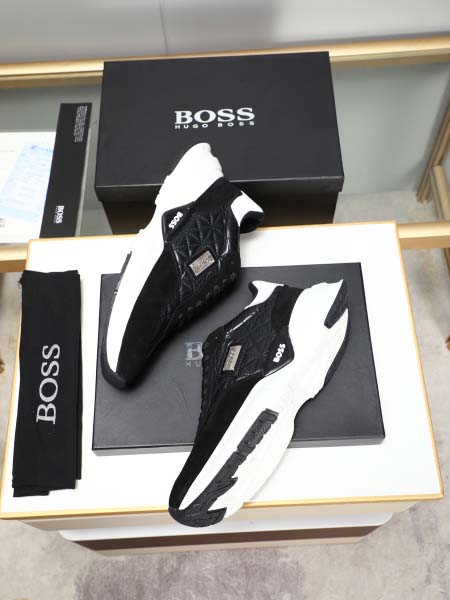 2025年6月20日入荷新品Bossカジュアルシューズ/スニーカー｜メンズ靴人気本革製ギフト/誕生日/TL工場