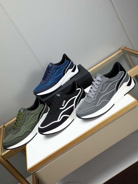 2025年6月20日入荷新品BOSSカジュアルシューズ/スニーカー｜メンズ靴人気本革製ギフト/誕生日/TL工場