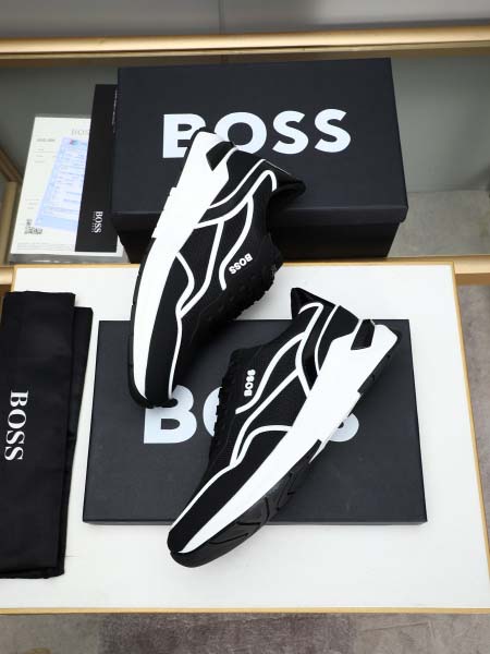 2025年6月20日入荷新品BOSSカジュアルシューズ/スニーカー｜メンズ靴人気本革製ギフト/誕生日/TL工場