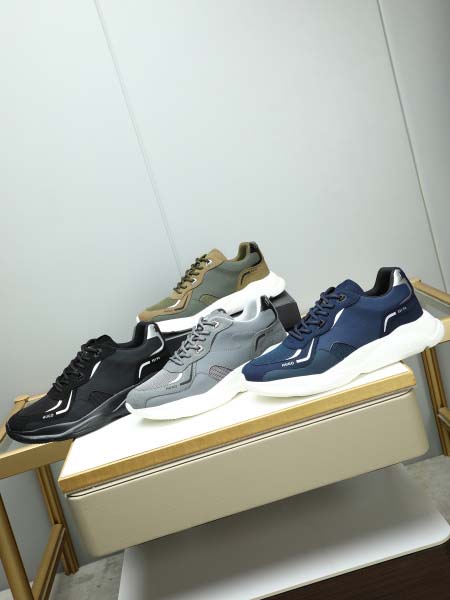 2025年6月20日入荷新品Bossカジュアルシューズ/スニーカー｜メンズ靴人気本革製ギフト/誕生日/TL工場