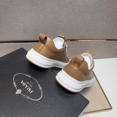 2025年6月20日入荷新品Pradaカジュアルシューズ/スニーカー｜メンズ靴人気本革製ギフト/誕生日/TL工場