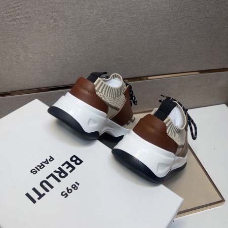 2025年6月20日入荷新品berlutiカジュアルシューズ/スニーカー｜メンズ靴人気本革製ギフト/誕生日/TL工場