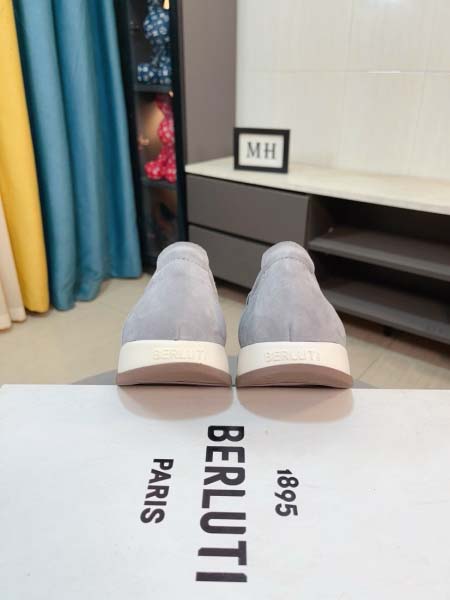 2025年6月20日入荷新品berlutiカジュアルシューズ/スニーカー｜メンズ靴人気本革製ギフト/誕生日/TL工場