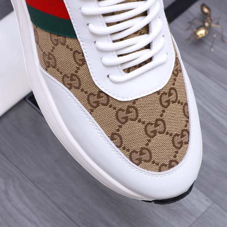 2025年6月20日入荷新品GUCCIカジュアルシューズ/スニーカー｜メンズ靴人気本革製ギフト/誕生日/TL工場