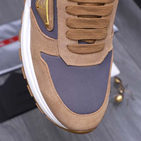 2025年6月20日入荷新品PRADAカジュアルシューズ/スニーカー｜メンズ靴人気本革製ギフト/誕生日/TL工場