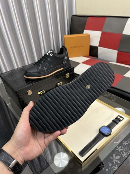 2025年6月20日入荷新品Louis Vuittonカジュアルシューズ/スニーカー｜メンズ靴人気本革製ギフト/誕生日/TL工場