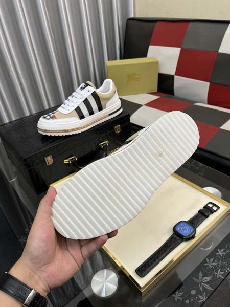 2025年6月20日入荷新品BURBERRYカジュアルシューズ/スニーカー｜メンズ靴人気本革製ギフト/誕生日/TL工場