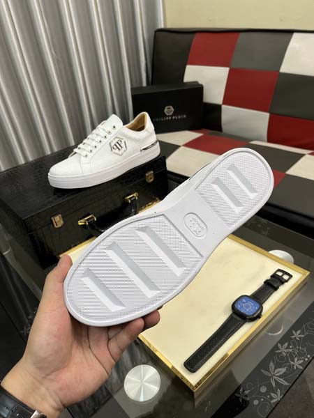 2025年6月20日入荷新品PHILIPP PLEINカジュアルシューズ/スニーカー｜メンズ靴人気本革製ギフト/誕生日/TL工場