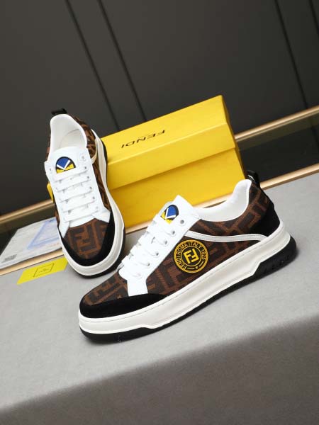 2025年6月20日入荷新品Fendiカジュアルシューズ/スニーカー｜メンズ靴人気本革製ギフト/誕生日/TL工場