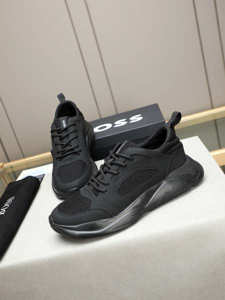 2025年6月20日入荷新品Bossカジュアルシューズ/スニーカー｜メンズ靴人気本革製ギフト/誕生日/TL工場