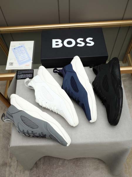 2025年6月20日入荷新品Bossカジュアルシューズ/スニーカー｜メンズ靴人気本革製ギフト/誕生日/TL工場