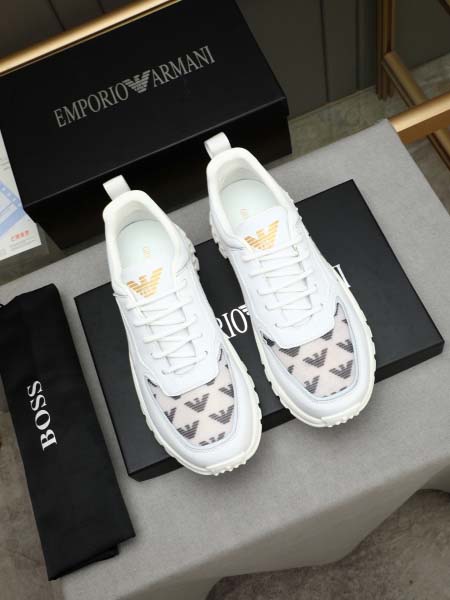 2025年6月20日入荷新品Armaniカジュアルシューズ/スニーカー｜メンズ靴人気本革製ギフト/誕生日/TL工場