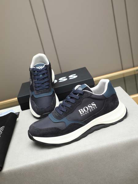 2025年6月20日入荷新品BOSSカジュアルシューズ/スニーカー｜メンズ靴人気本革製ギフト/誕生日/TL工場