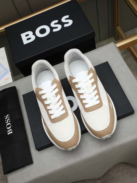 2025年6月20日入荷新品BOSSカジュアルシューズ/スニーカー｜メンズ靴人気本革製ギフト/誕生日/TL工場
