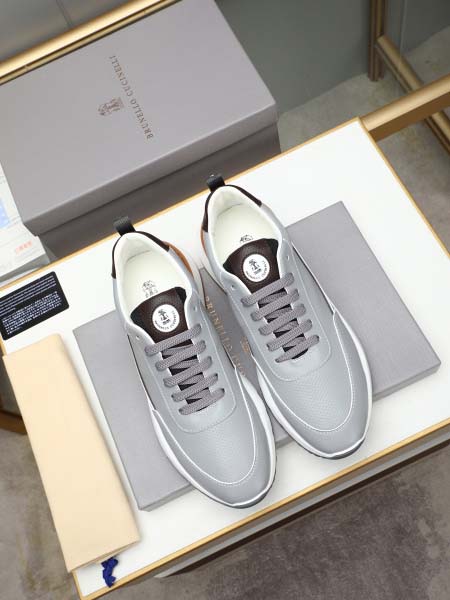 2025年6月20日入荷新品Brunello Cucinelliカジュアルシューズ/スニーカー｜メンズ靴人気本革製ギフト/誕生日/TL工場
