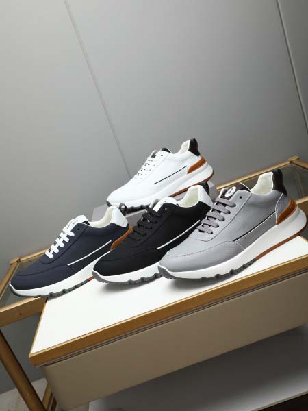 2025年6月20日入荷新品Brunello Cucinelliカジュアルシューズ/スニーカー｜メンズ靴人気本革製ギフト/誕生日/TL工場