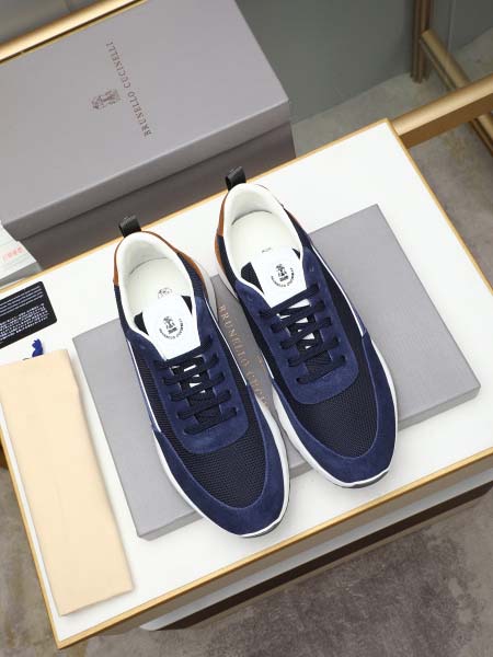 2025年6月20日入荷新品Brunello Cucinelliカジュアルシューズ/スニーカー｜メンズ靴人気本革製ギフト/誕生日/TL工場