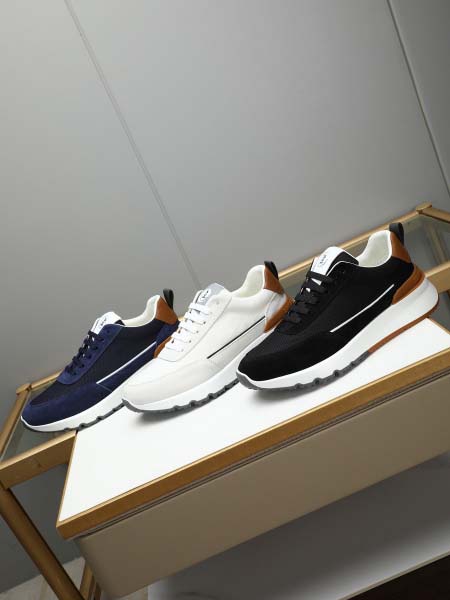 2025年6月20日入荷新品Brunello Cucinelliカジュアルシューズ/スニーカー｜メンズ靴人気本革製ギフト/誕生日/TL工場