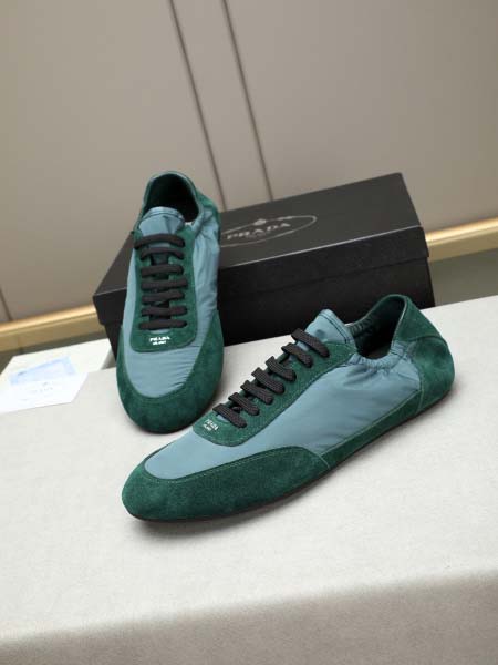 2025年6月20日入荷新品Pradaカジュアルシューズ/スニーカー｜メンズ靴人気本革製ギフト/誕生日/TL工場