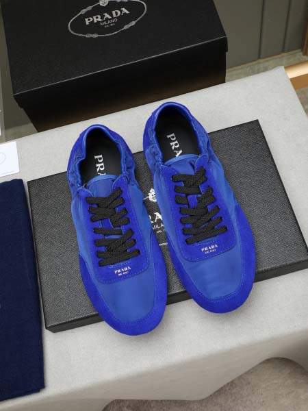 2025年6月20日入荷新品Pradaカジュアルシューズ/スニーカー｜メンズ靴人気本革製ギフト/誕生日/TL工場