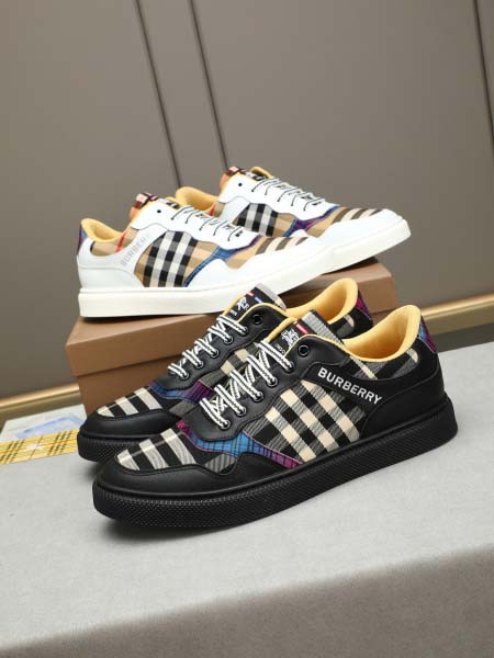 2025年6月20日入荷新品burberryカジュアルシューズ/スニーカー｜メンズ靴人気本革製ギフト/誕生日/TL工場