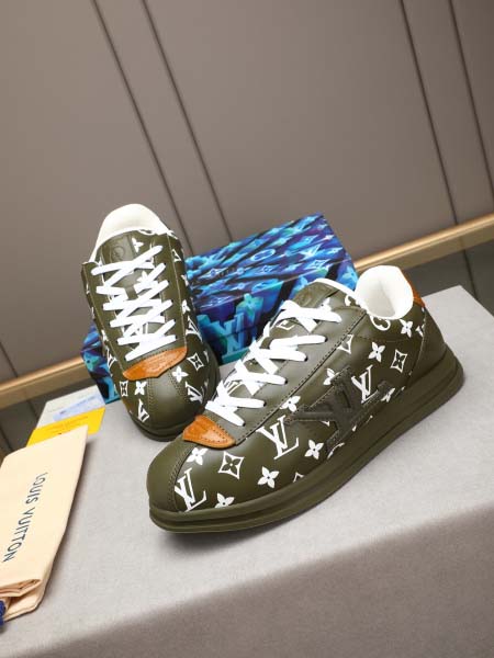 2025年6月20日入荷新品Louis Vuittonカジュアルシューズ/スニーカー｜メンズ靴人気本革製ギフト/誕生日/TL工場